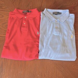 Bundle (2) Men’s Polo by Ralph Lauren, Polo Shirts, Size XXL